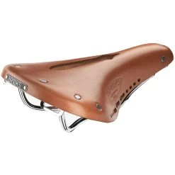 BROOKS ENGLAND Brooks B17 Carved Short Bend Leather Saddle - Honey