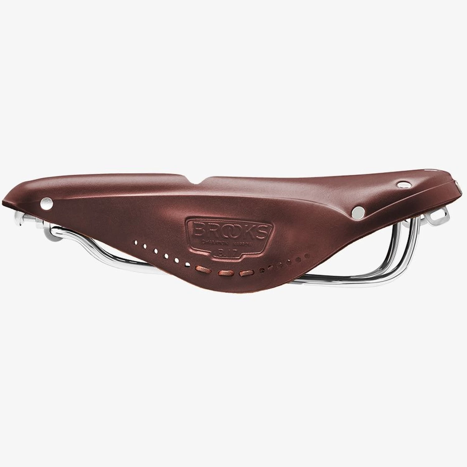 BROOKS ENGLAND Brooks B17 Narrow Carved Bend Leather Saddle - Brown - Image 5