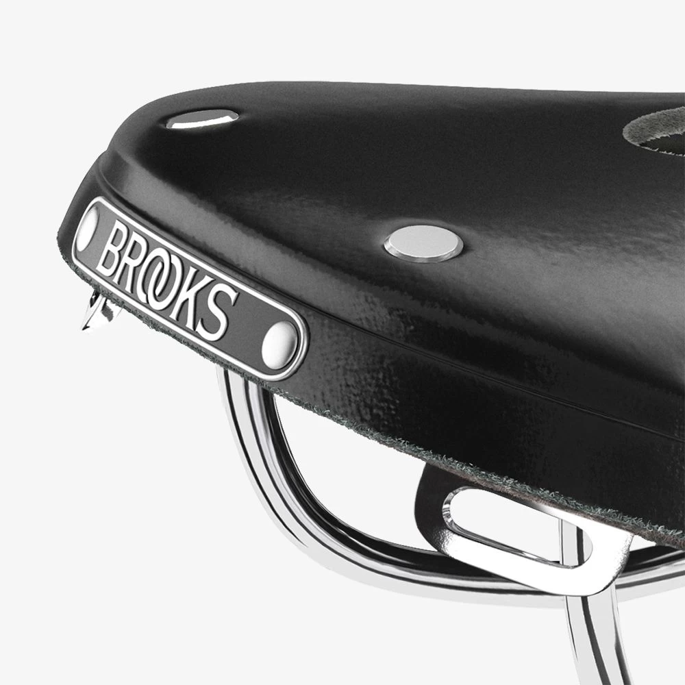 BROOKS ENGLAND Brooks B17 Narrow Carved Bend Leather Saddle - Black - Image 7