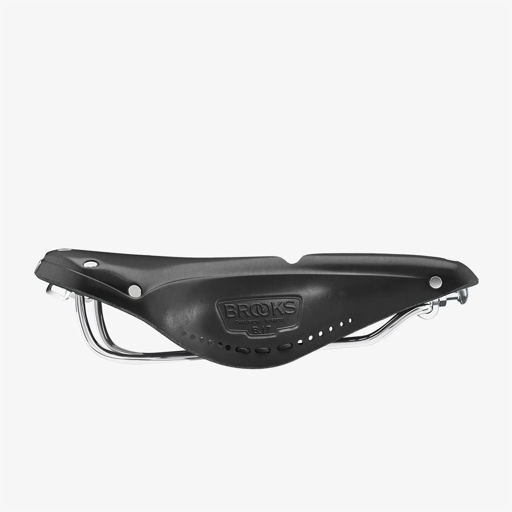 BROOKS ENGLAND Brooks B17 Narrow Carved Bend Leather Saddle - Black - Image 4