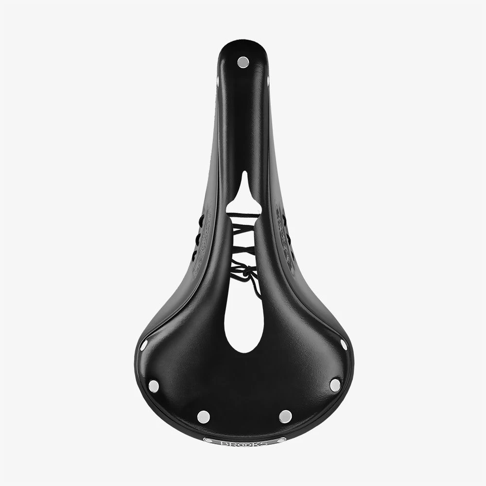 BROOKS ENGLAND Brooks B17 Narrow Carved Bend Leather Saddle - Black - Image 2