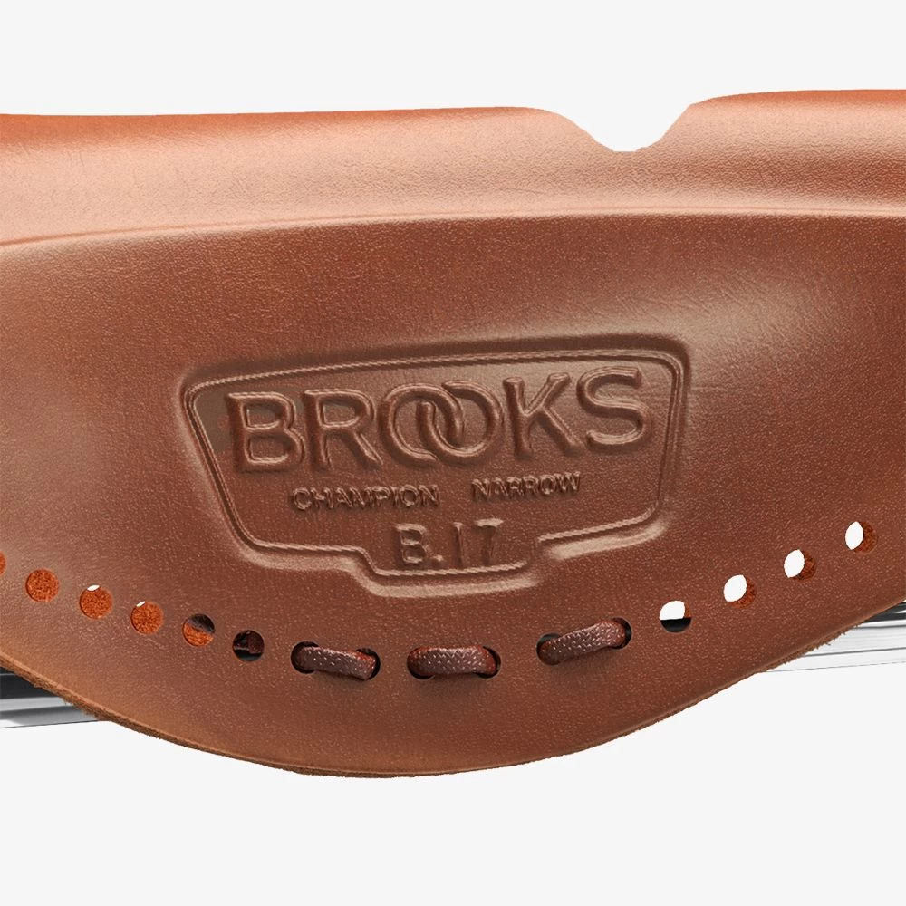 BROOKS ENGLAND Brooks B17 Narrow Carved Bend Leather Saddle - Honey - Image 8