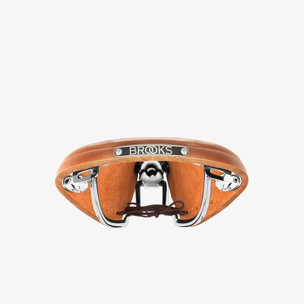 BROOKS ENGLAND Brooks B17 Narrow Carved Bend Leather Saddle - Honey - Image 6