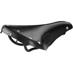 BROOKS ENGLAND Brooks B17 Short Bend Leather Saddle - Black