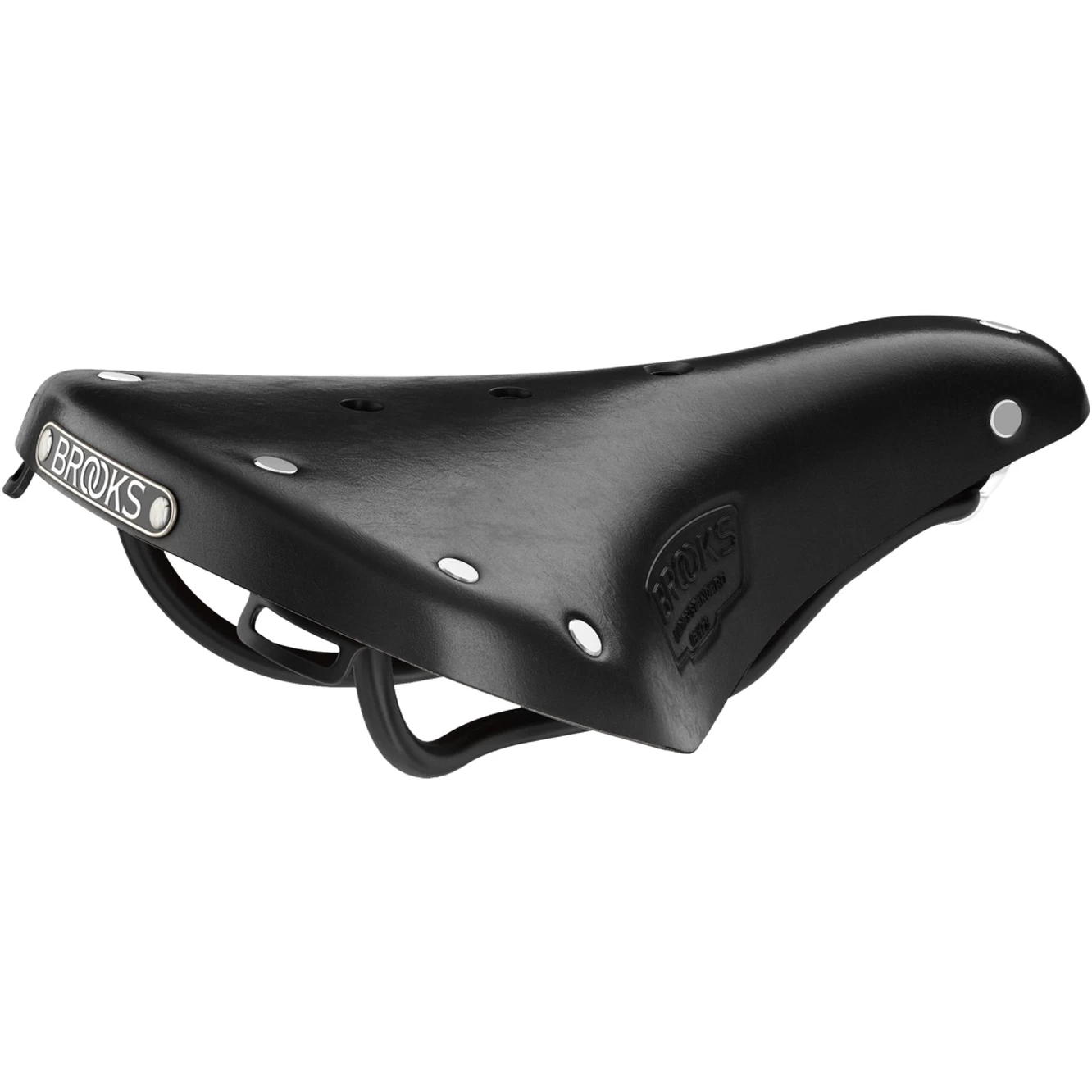 BROOKS ENGLAND Brooks B17 Short Bend Leather Saddle - Black