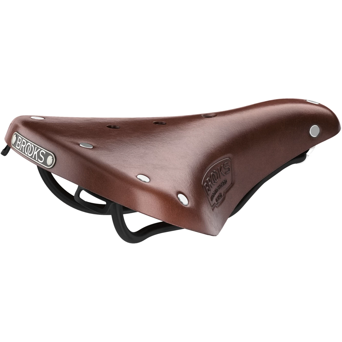 BROOKS ENGLAND Brooks B17 Short Bend Leather Saddle - Brown - Image 5