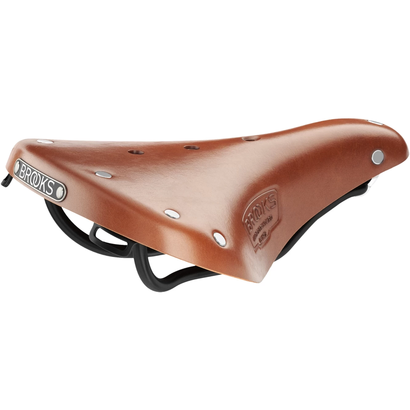 BROOKS ENGLAND Brooks B17 Short Bend Leather Saddle - Honey