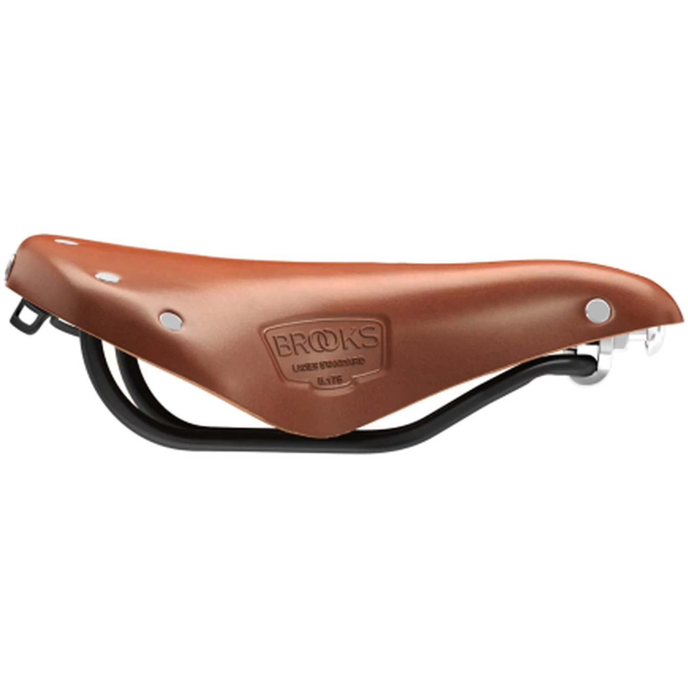 BROOKS ENGLAND Brooks B17 Short Bend Leather Saddle - Honey - Image 6