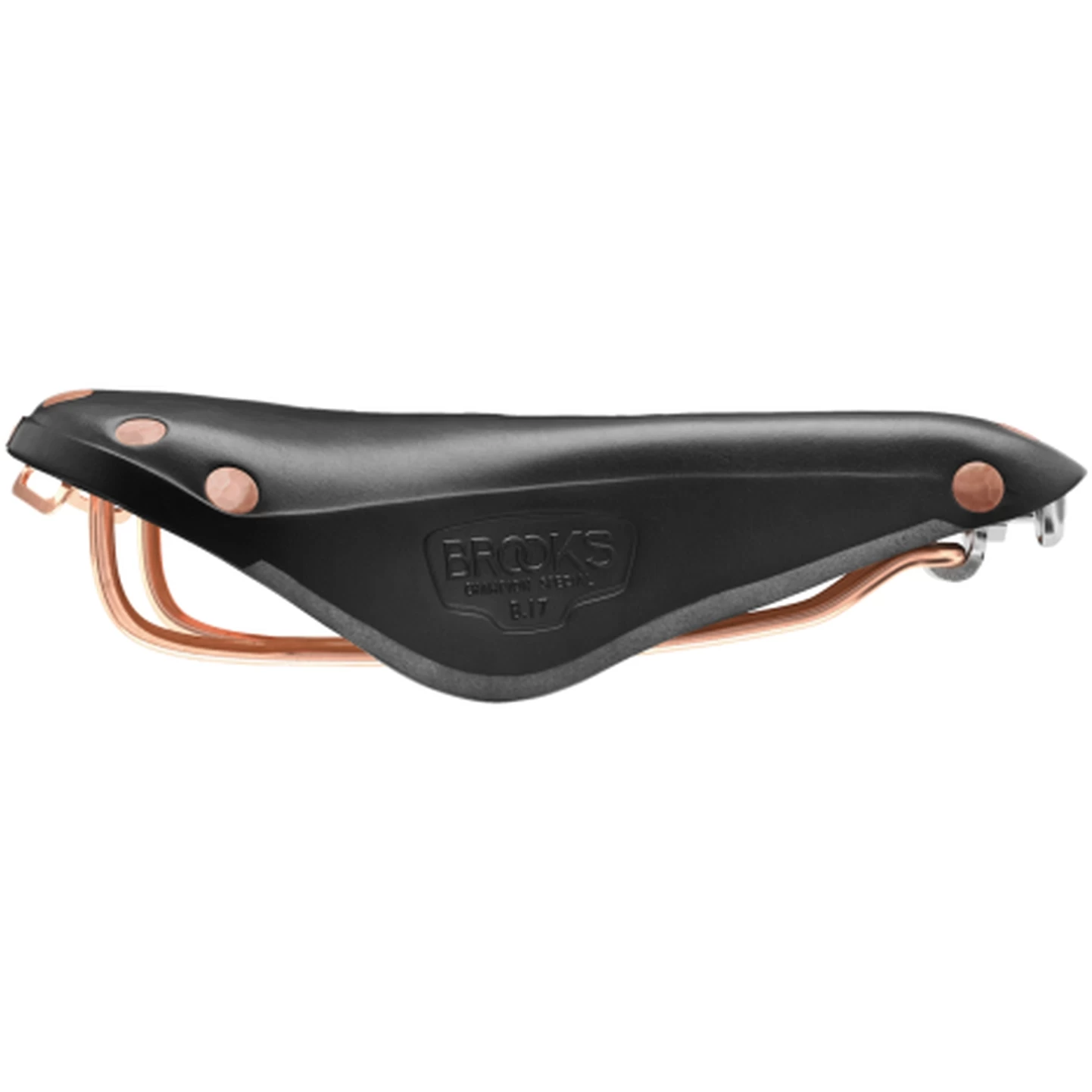 BROOKS ENGLAND Brooks B17 Special Bend Leather Saddle - Black - Image 6