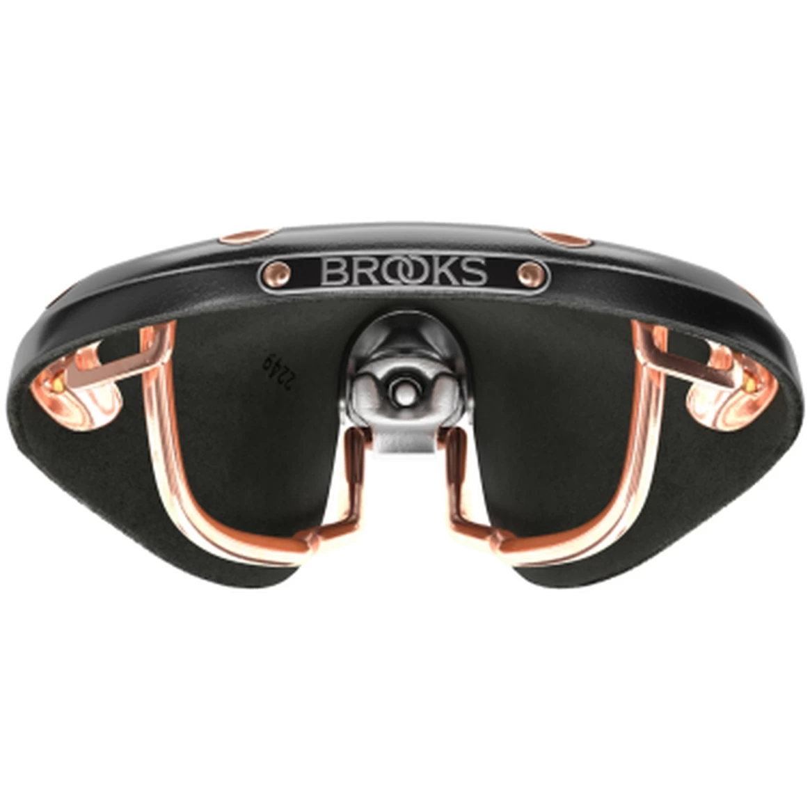 BROOKS ENGLAND Brooks B17 Special Bend Leather Saddle - Black - Image 4
