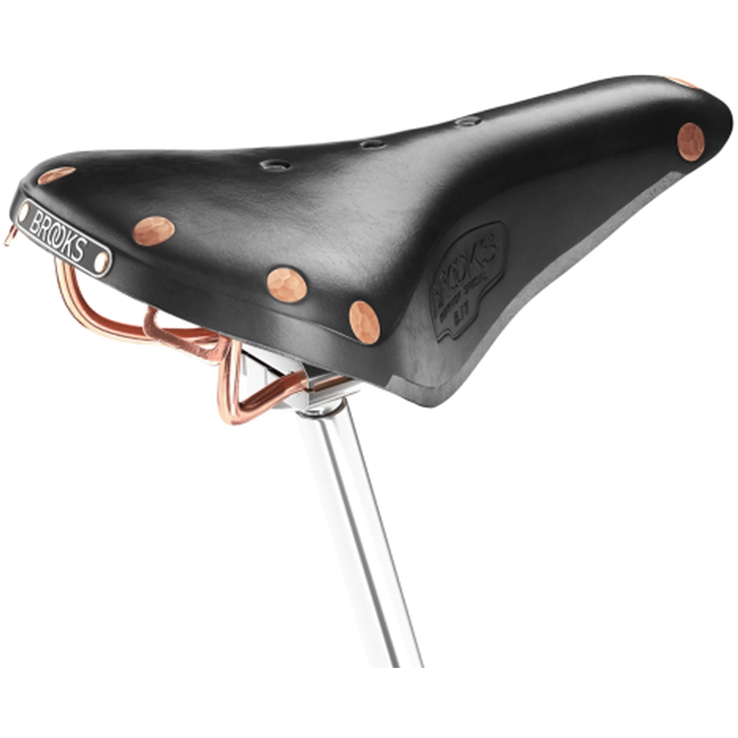 BROOKS ENGLAND Brooks B17 Special Bend Leather Saddle - Black - Image 7