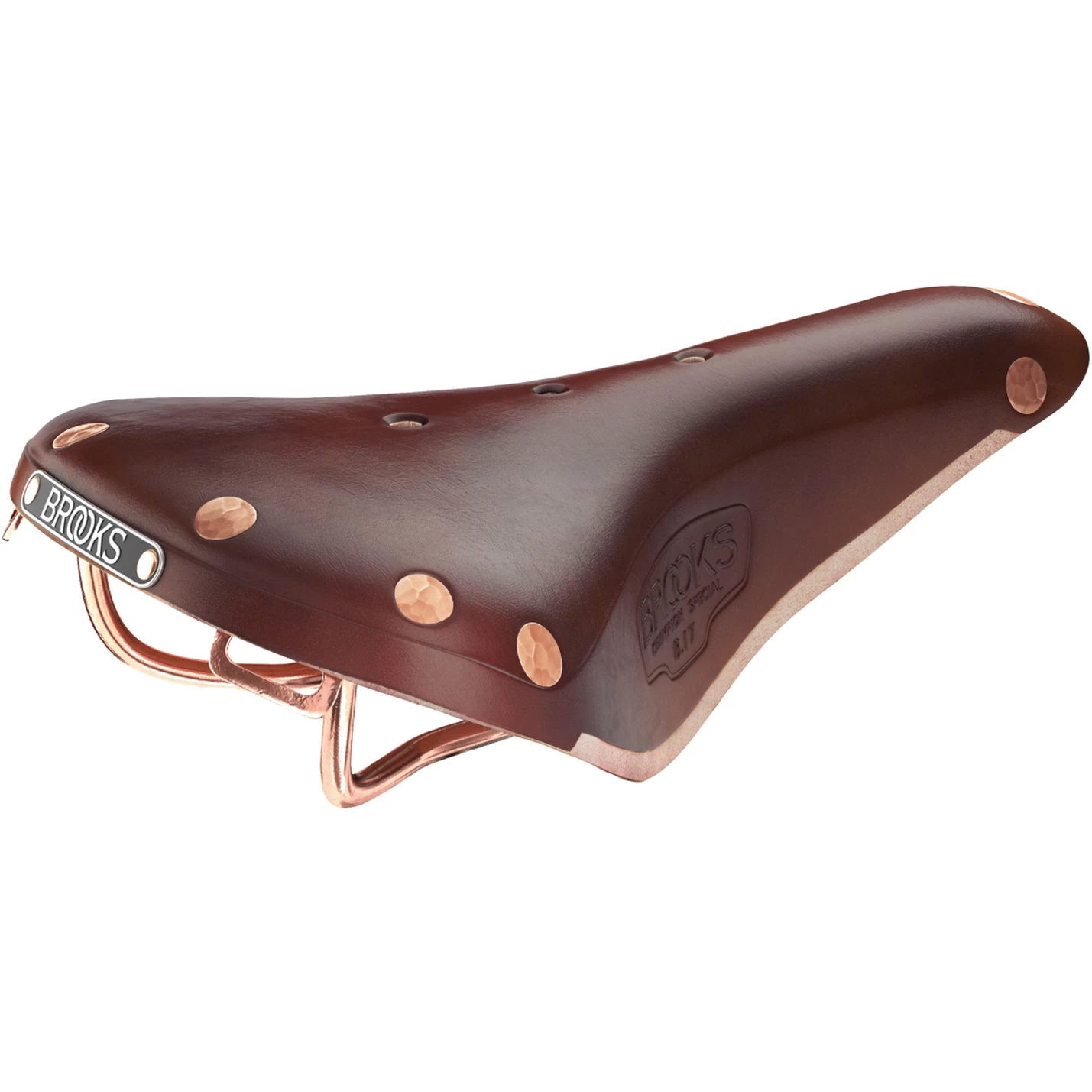 BROOKS ENGLAND Brooks B17 Special Bend Leather Saddle - Brown