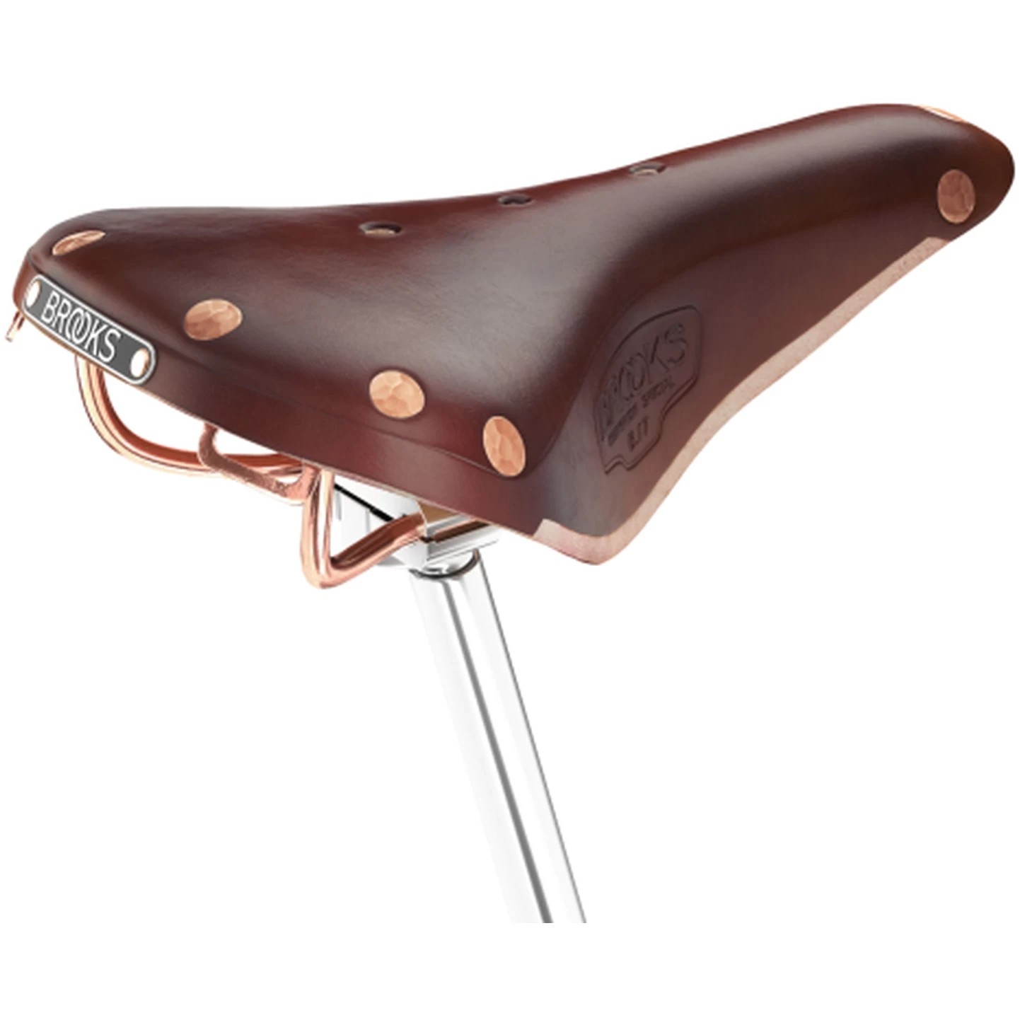 BROOKS ENGLAND Brooks B17 Special Bend Leather Saddle - Brown - Image 7