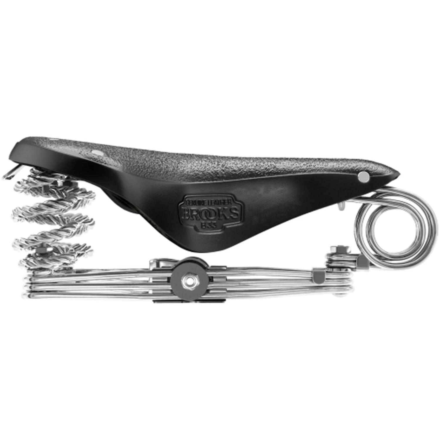 BROOKS ENGLAND Brooks B33 Bend Leather Saddle - Black - Image 6