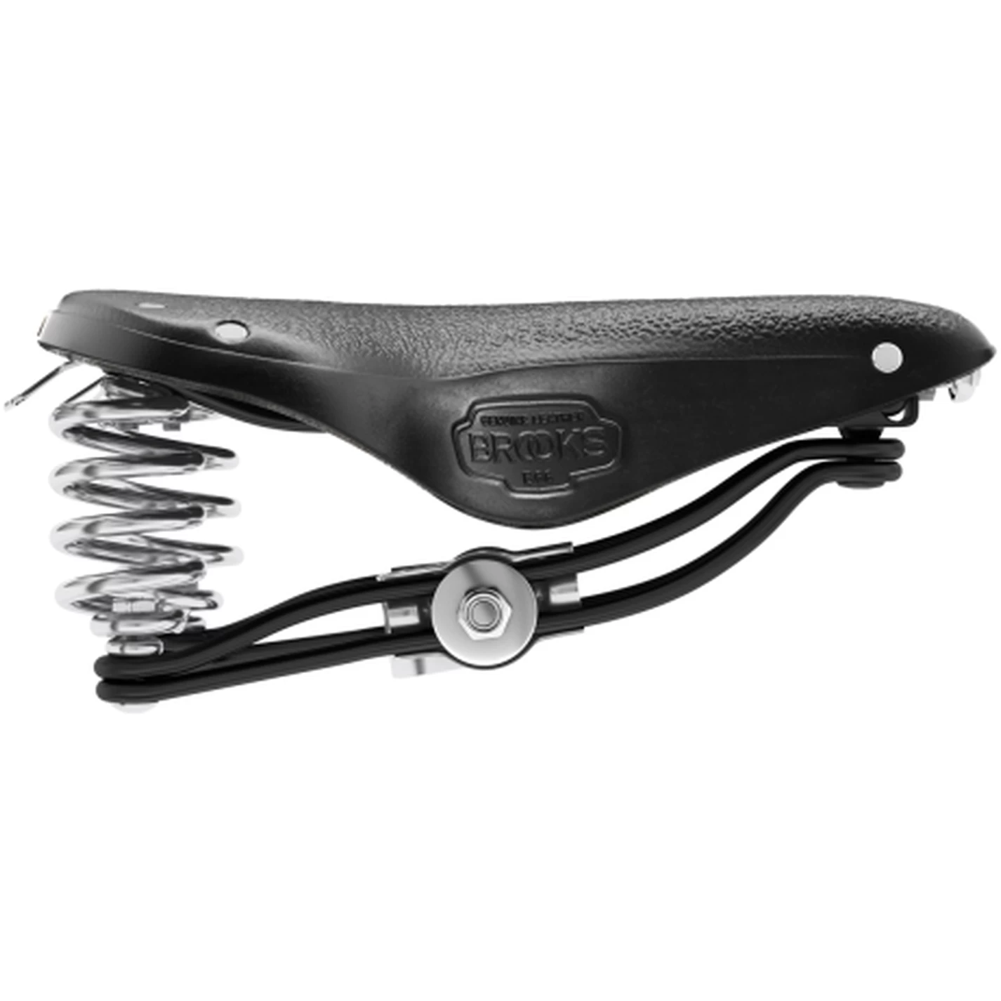 BROOKS ENGLAND Brooks B66 Bend Leather Saddle - Black - Image 5