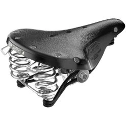 BROOKS ENGLAND Brooks B66 Short Bend Leather Saddle - Black