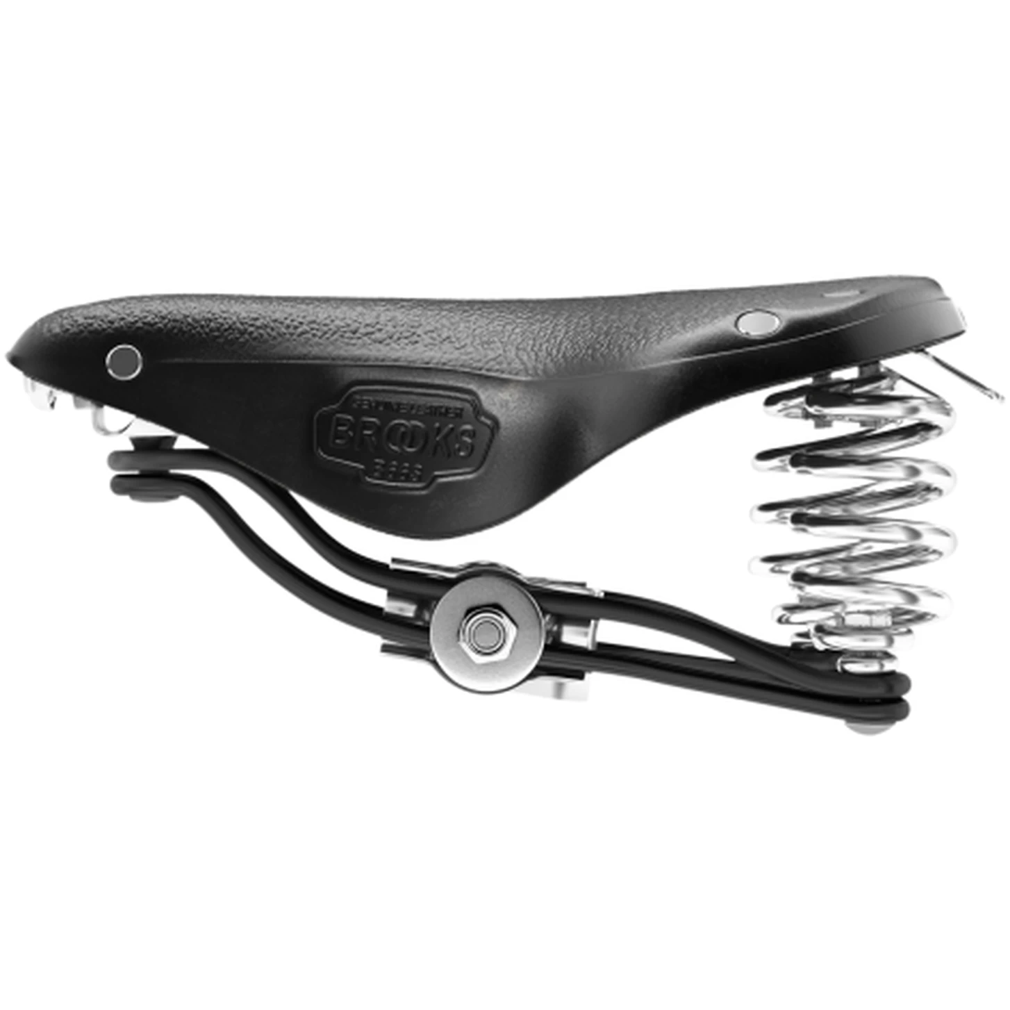 BROOKS ENGLAND Brooks B66 Short Bend Leather Saddle - Black - Image 3