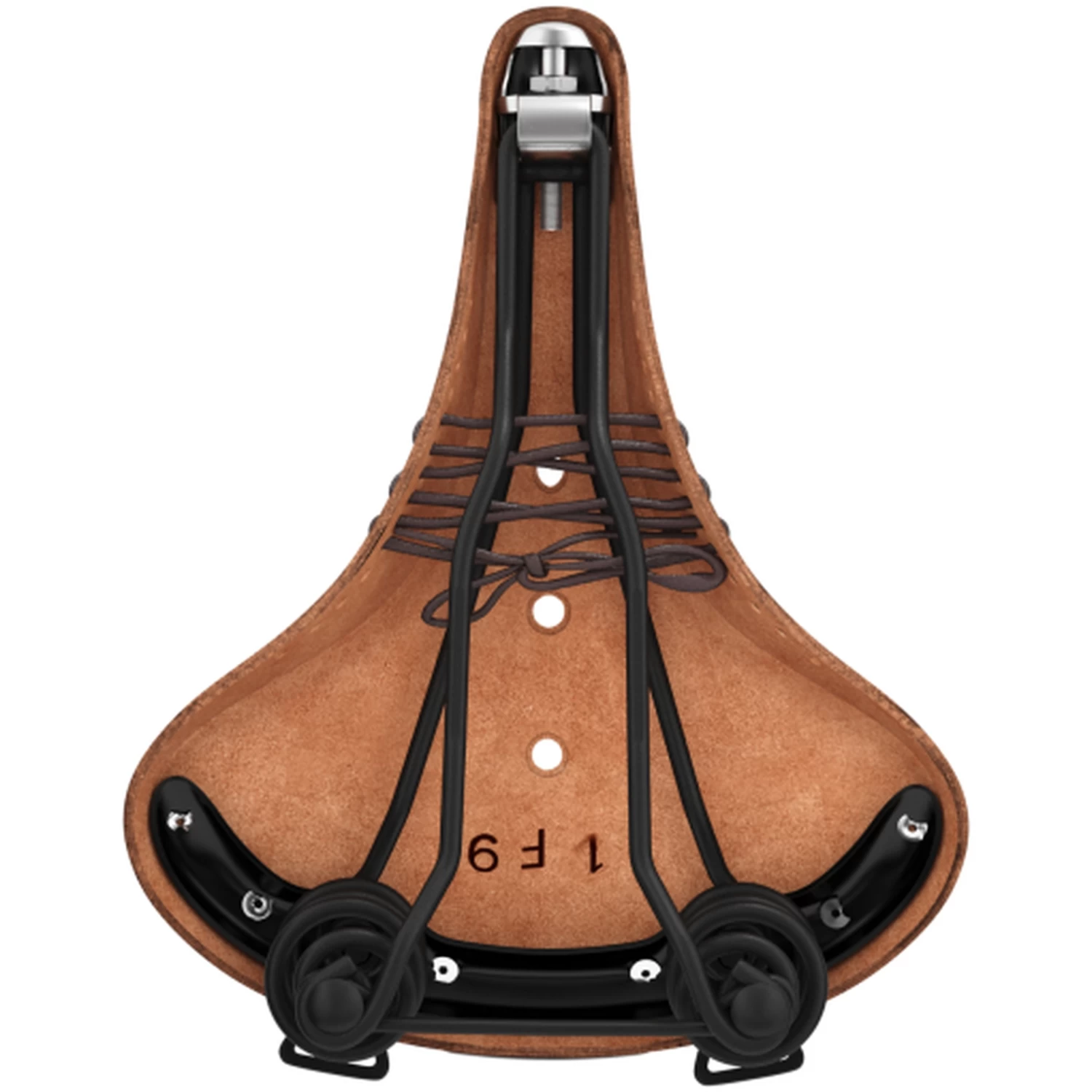 BROOKS ENGLAND Brooks B67 Softened Bend Leather Saddle - Dark Tan - Image 4