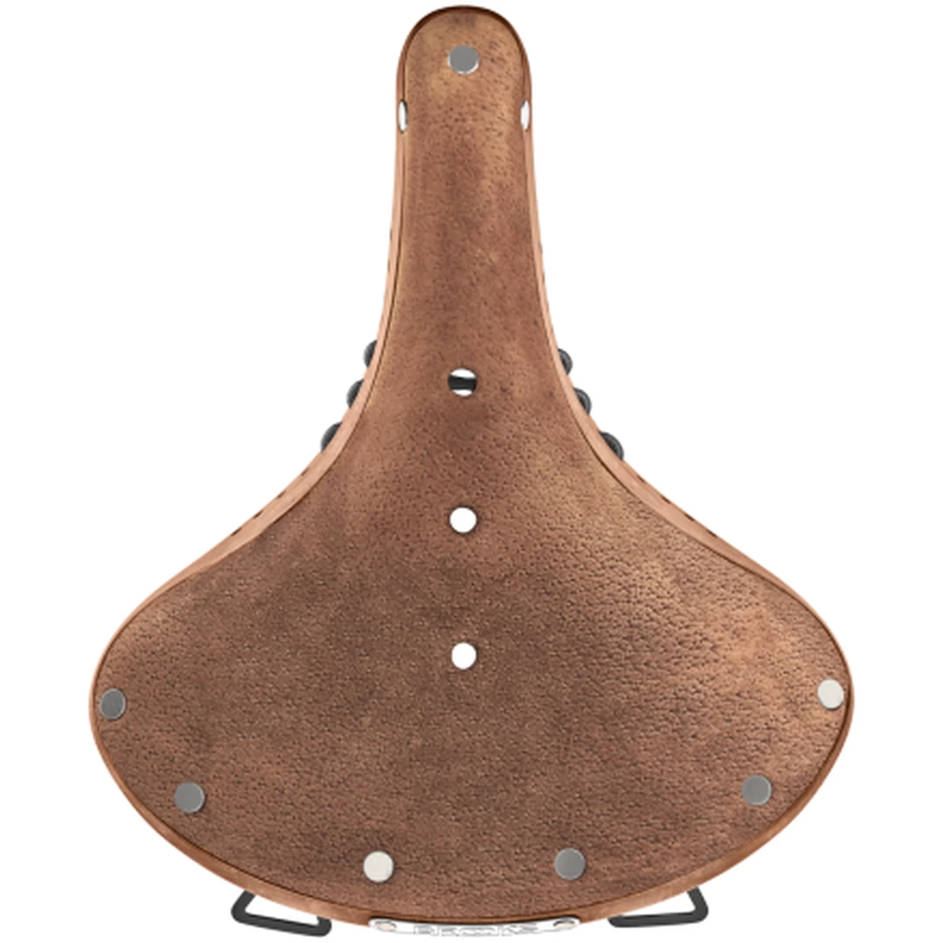 BROOKS ENGLAND Brooks B67 Softened Short Bend Leather Saddle - Dark Tan - Image 7