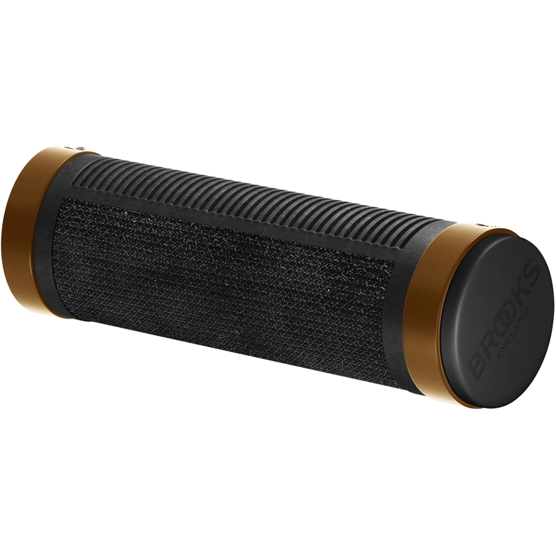 BROOKS ENGLAND Brooks Cambium Rubber Grips For Twist Shifter 100/100 Mm - Black/orange