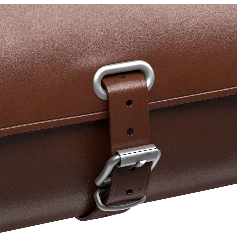 BROOKS ENGLAND Brooks Challenge Leather Saddle Bag Large 1.5L - Brown - Image 5