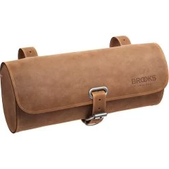 BROOKS ENGLAND Brooks Challenge Leather Saddle Bag 0.5L - Dark Tan
