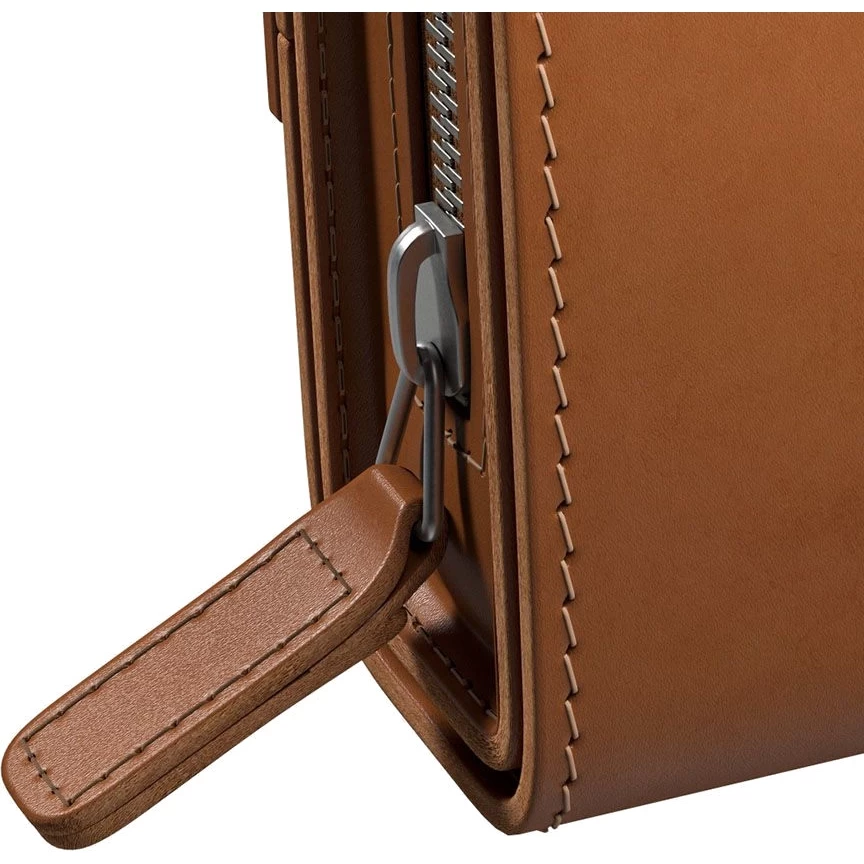 BROOKS ENGLAND Brooks D-Shaped Leather Saddle Bag - Honey - Image 4