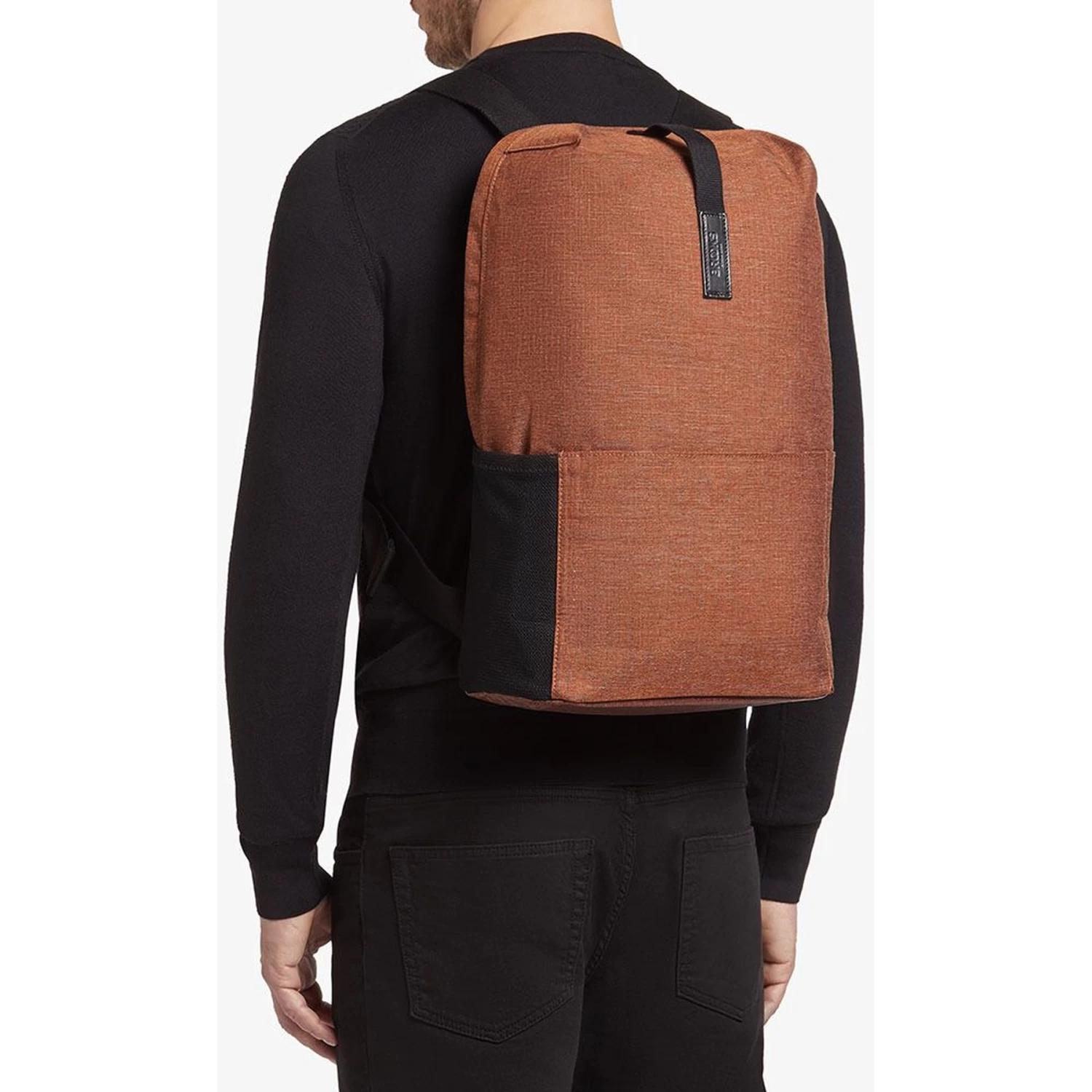 BROOKS ENGLAND Brooks Dalston Tex Nylon Backpack 20L - Orange - Image 12