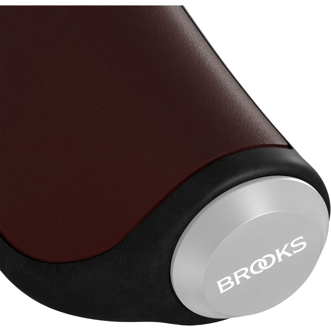 BROOKS ENGLAND Brooks Ergonomic Leather Grip - 130/130 Mm - Brown - Image 3