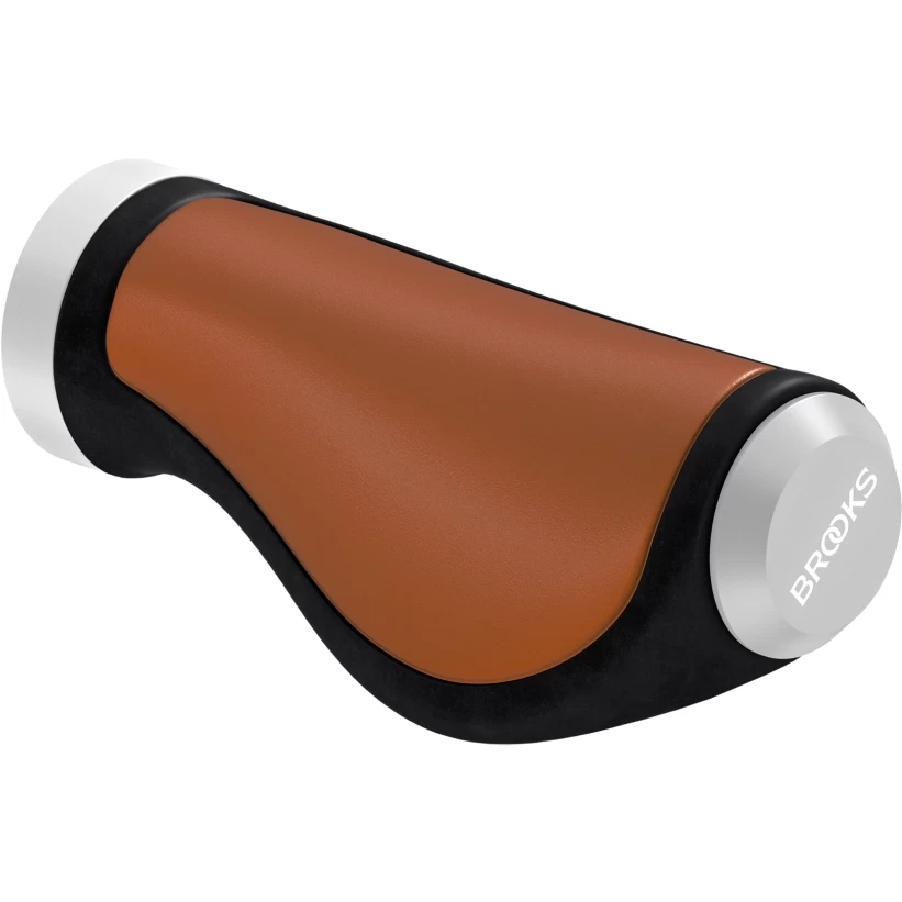 BROOKS ENGLAND Brooks Ergonomic Leather Grip For Twist Shifter - 130/100 Mm - Honey