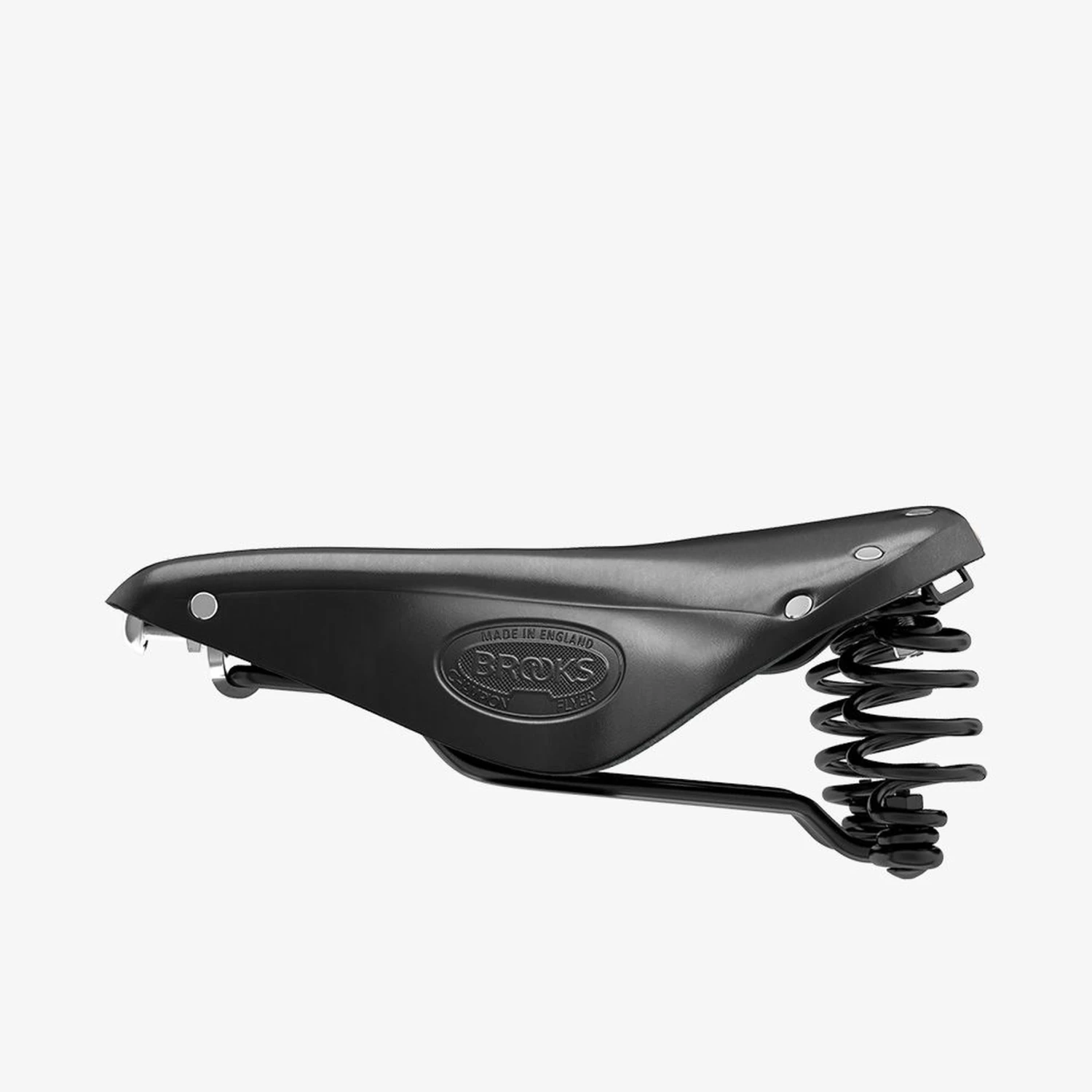 BROOKS ENGLAND Brooks Flyer Bend Leather Saddle - Black - Image 3