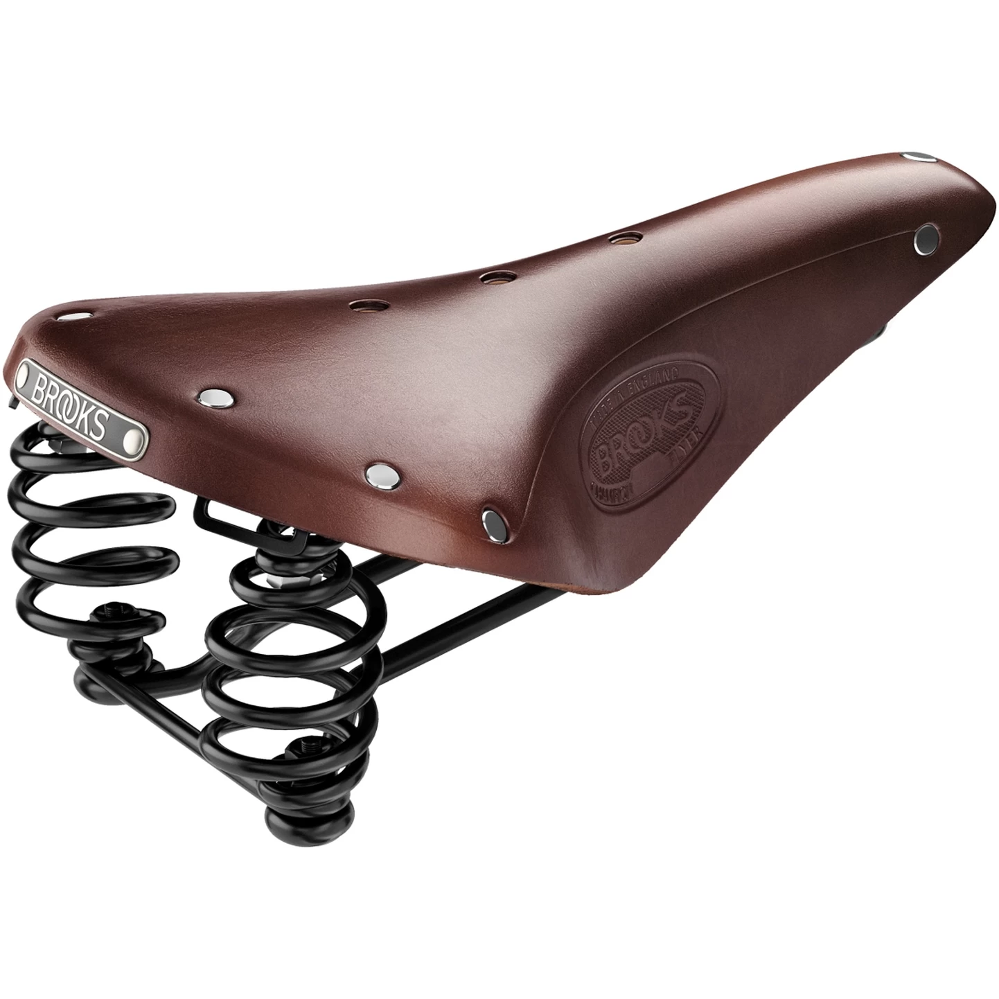 BROOKS ENGLAND Brooks Flyer Bend Leather Saddle - Brown