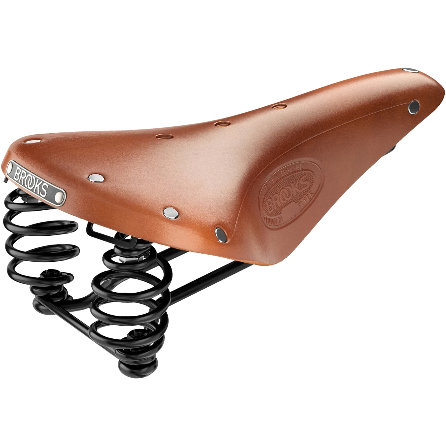 BROOKS ENGLAND Brooks Flyer Bend Leather Saddle - Honey