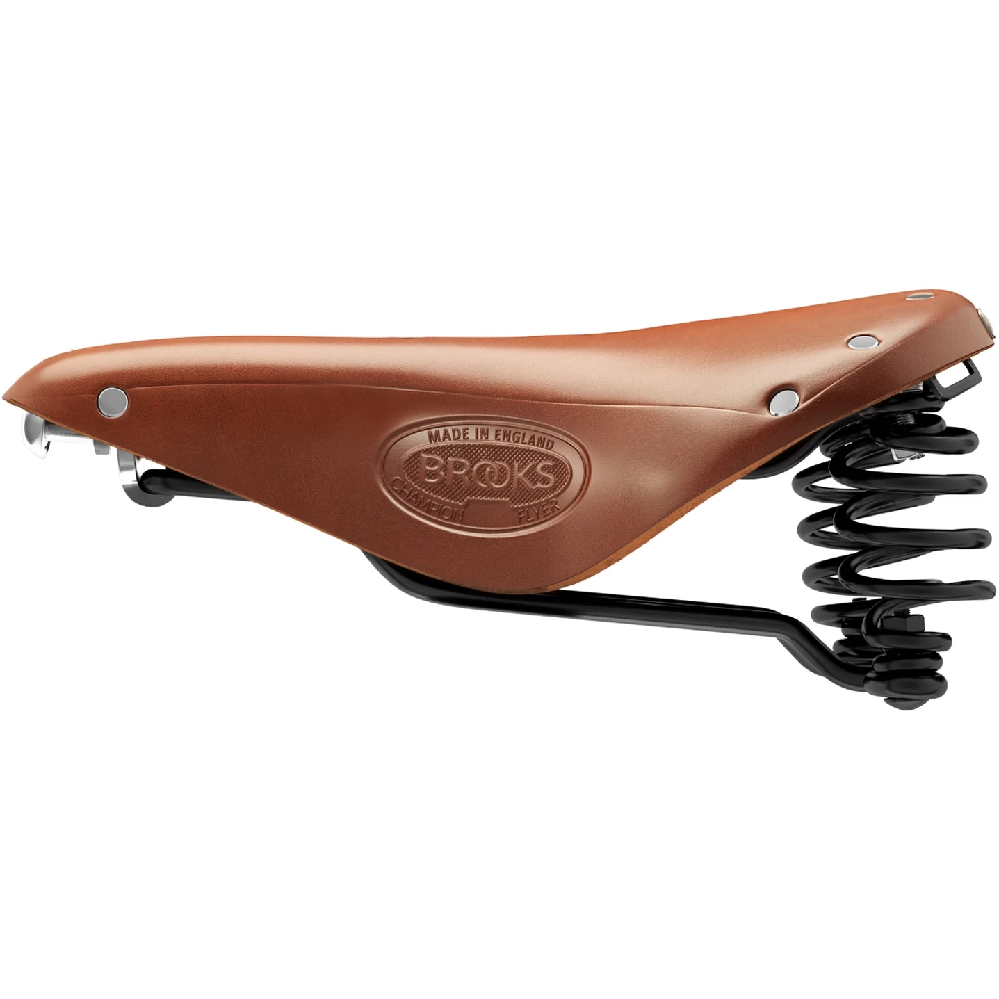 BROOKS ENGLAND Brooks Flyer Bend Leather Saddle - Honey - Image 6