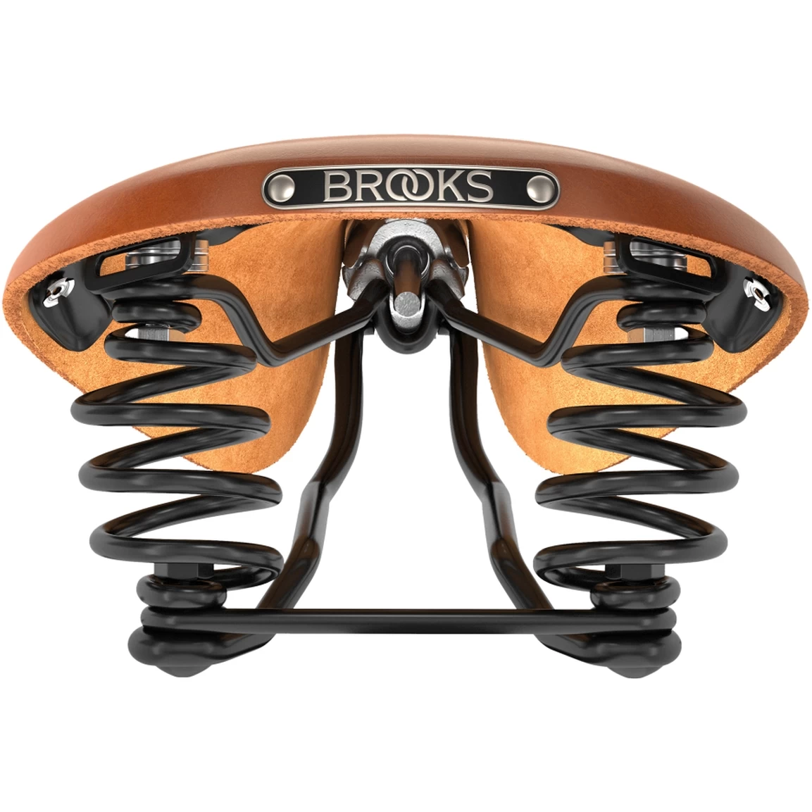 BROOKS ENGLAND Brooks Flyer Bend Leather Saddle - Honey - Image 5