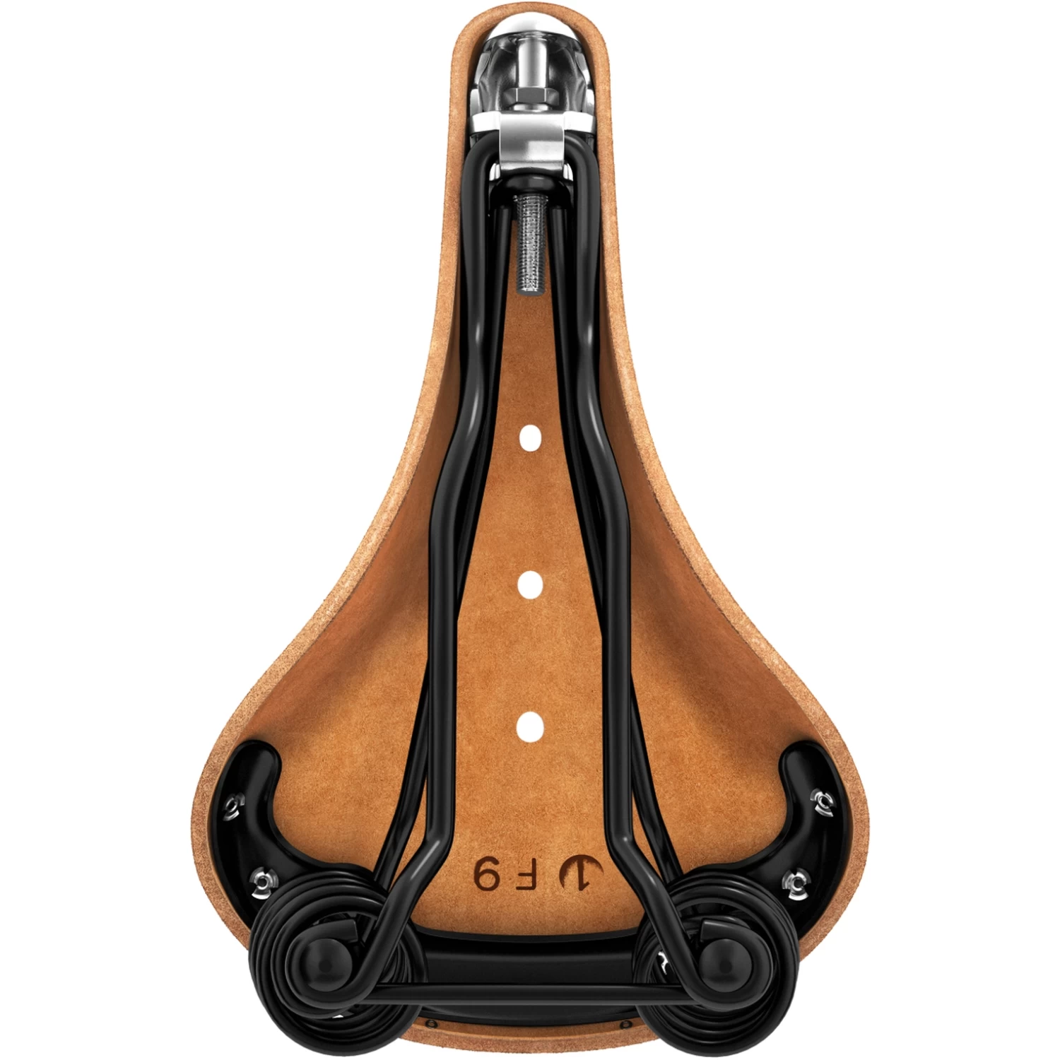 BROOKS ENGLAND Brooks Flyer Bend Leather Saddle - Honey - Image 4
