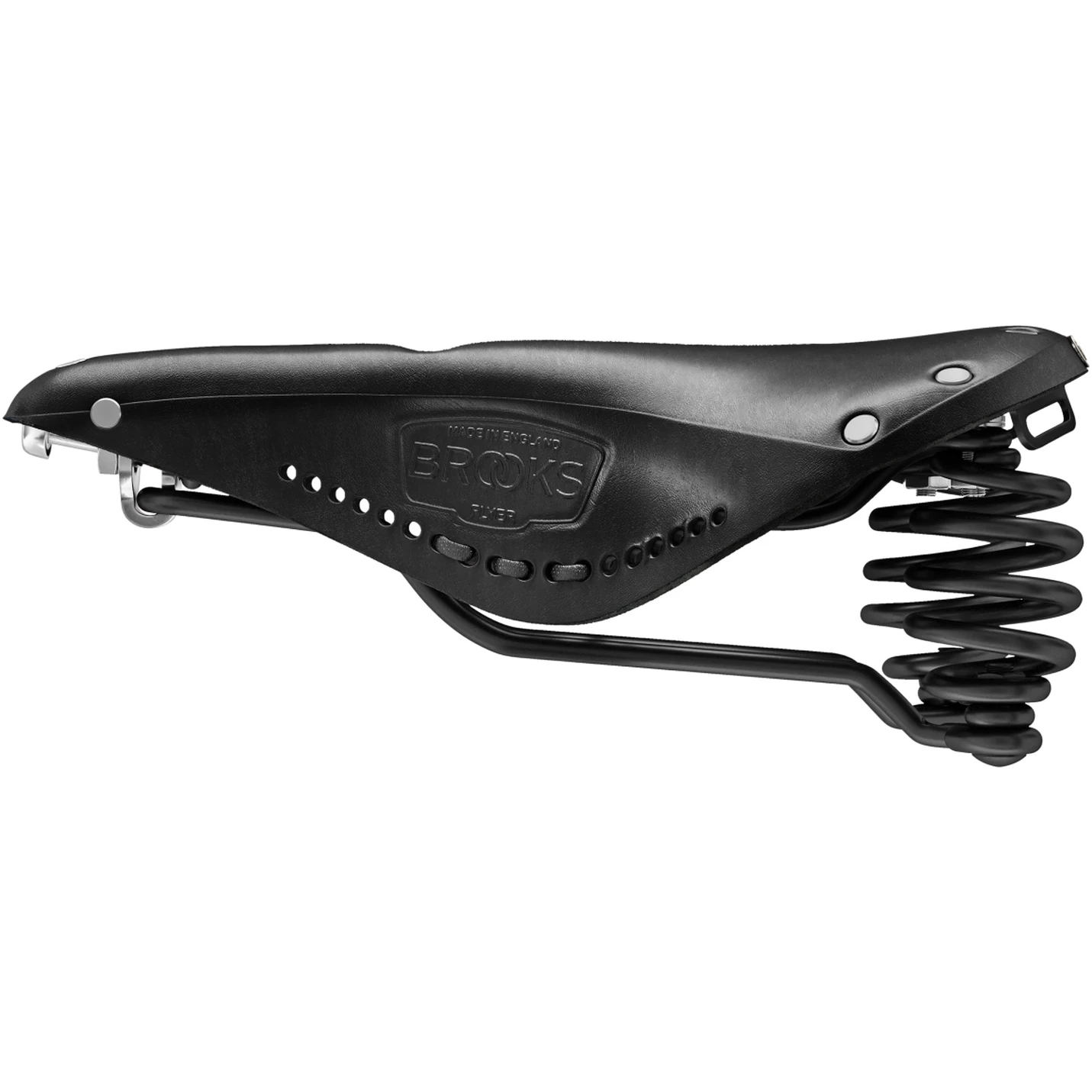 BROOKS ENGLAND Brooks Flyer Carved Bend Leather Saddle - Black - Image 6