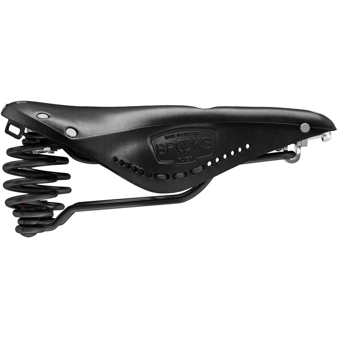 BROOKS ENGLAND Brooks Flyer Carved Bend Leather Saddle - Black - Image 3