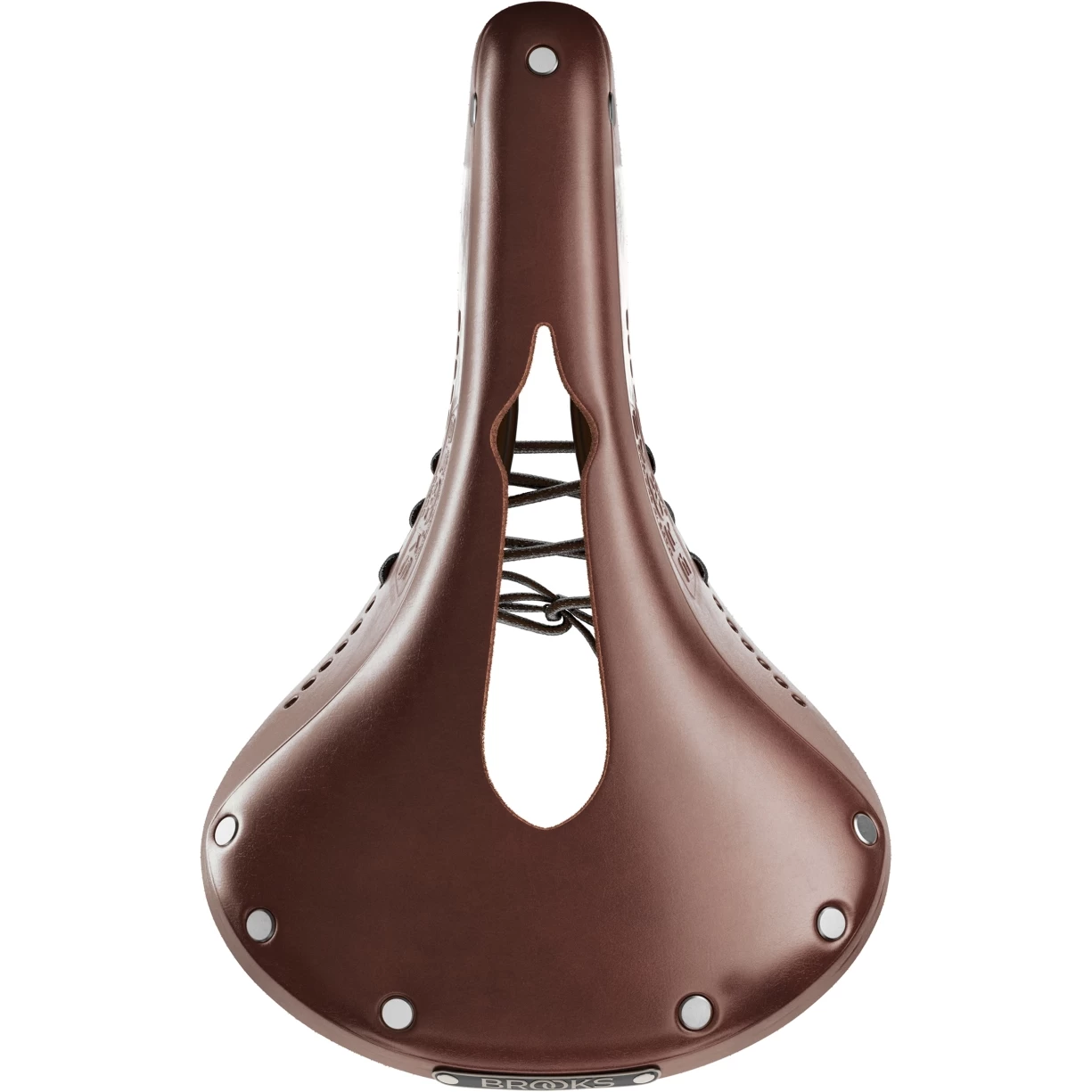 BROOKS ENGLAND Brooks Flyer Carved Bend Leather Saddle - Brown - Image 2