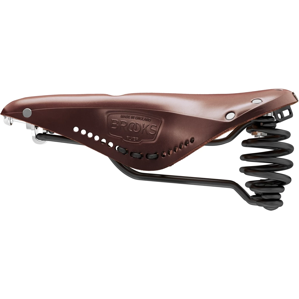 BROOKS ENGLAND Brooks Flyer Carved Bend Leather Saddle - Brown - Image 6