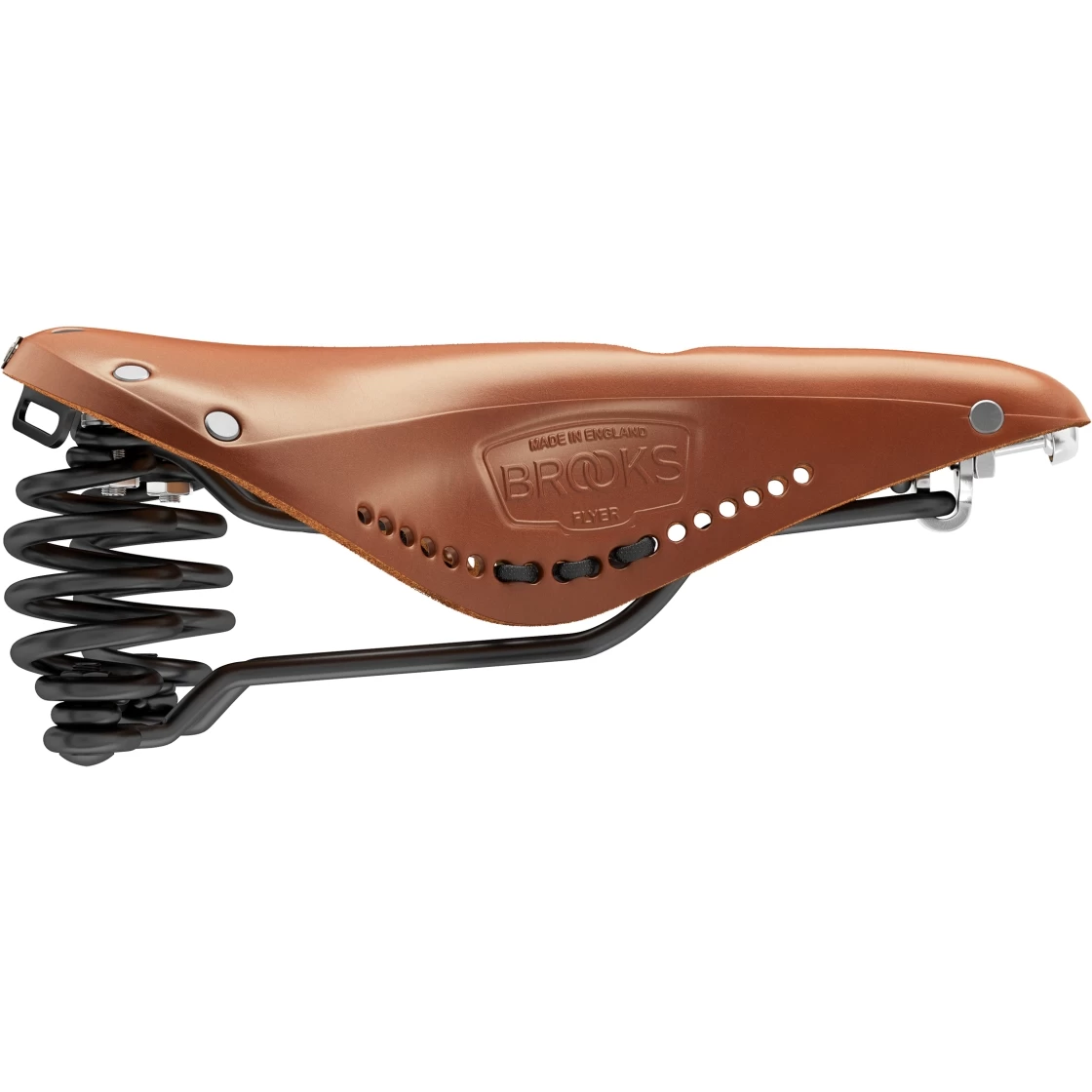 BROOKS ENGLAND Brooks Flyer Carved Bend Leather Saddle - Honey - Image 3