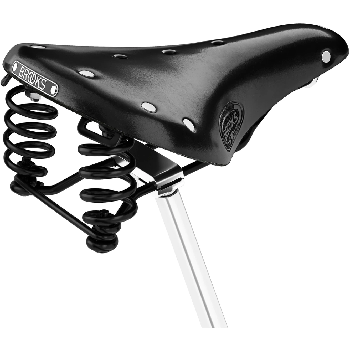 BROOKS ENGLAND Brooks Flyer Short Bend Leather Saddle - Black - Image 7