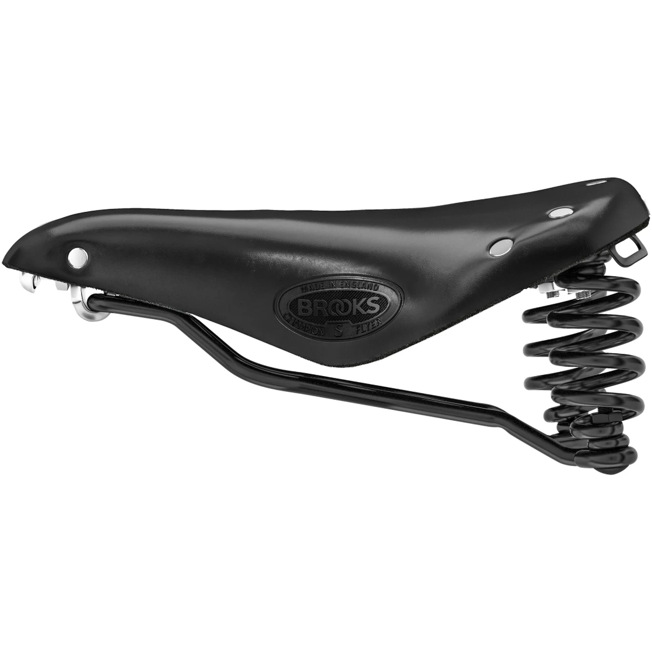 BROOKS ENGLAND Brooks Flyer Short Bend Leather Saddle - Black - Image 6