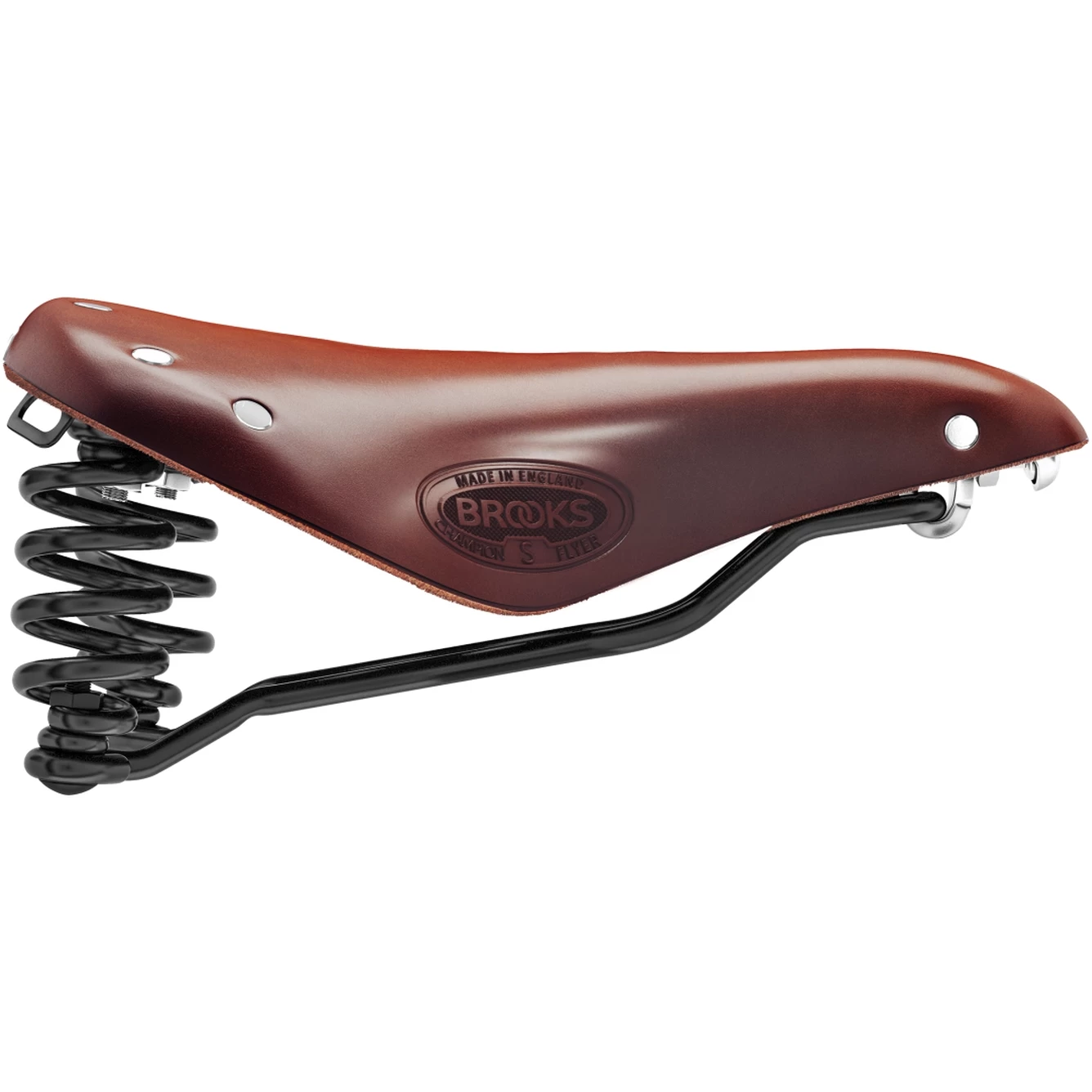 BROOKS ENGLAND Brooks Flyer Short Bend Leather Saddle - Brown - Image 2