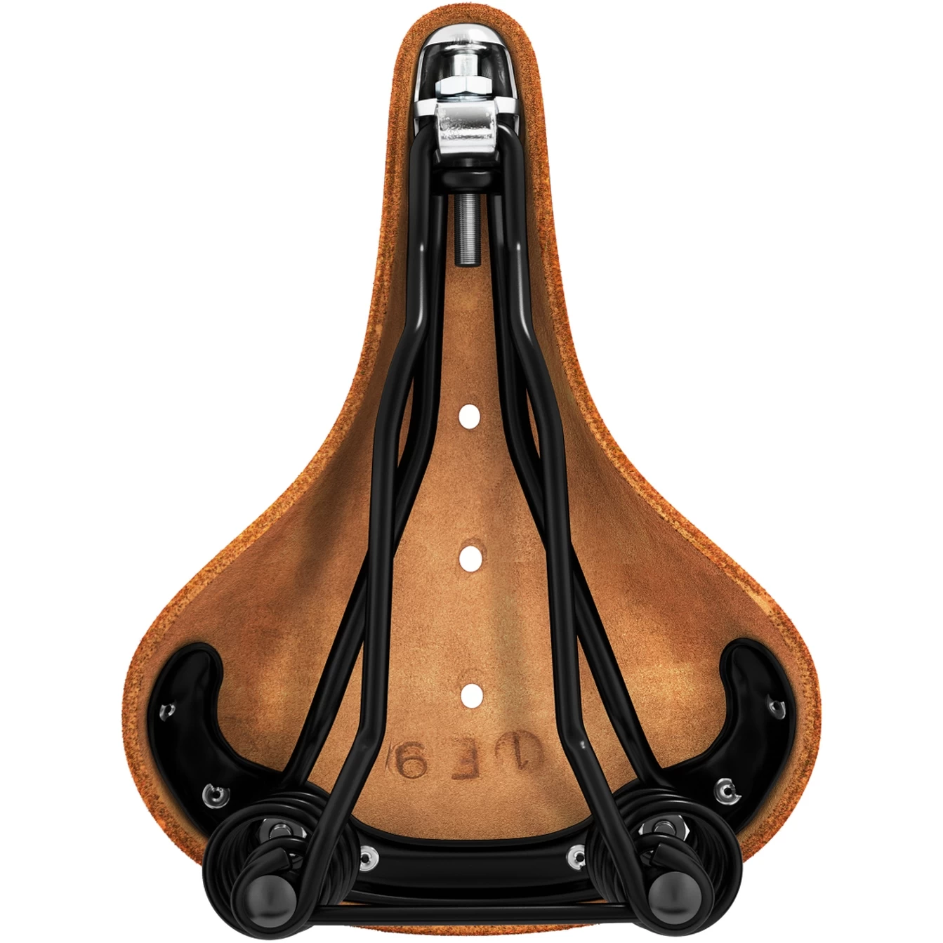 BROOKS ENGLAND Brooks Flyer Short Bend Leather Saddle - Honey - Image 4
