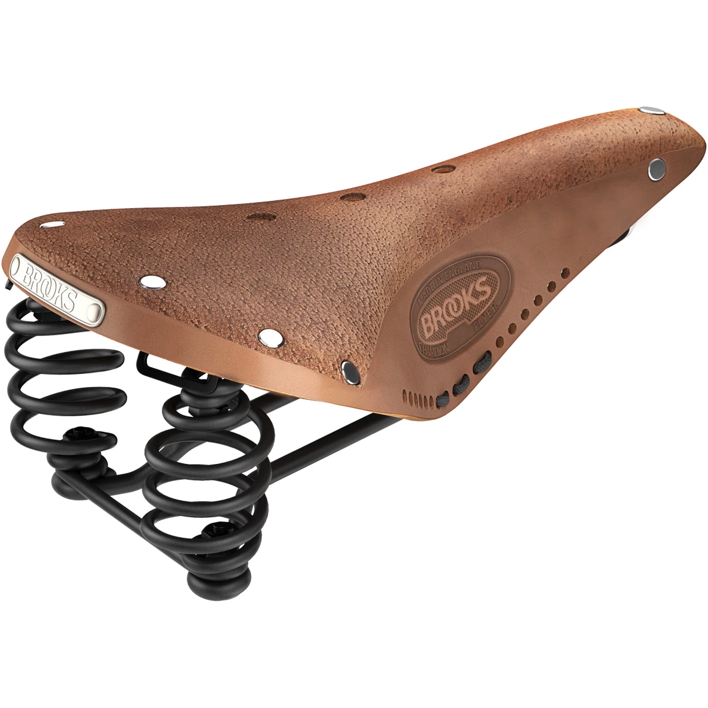 BROOKS ENGLAND Brooks Flyer Softened Bend Leather Saddle - Dark Tan