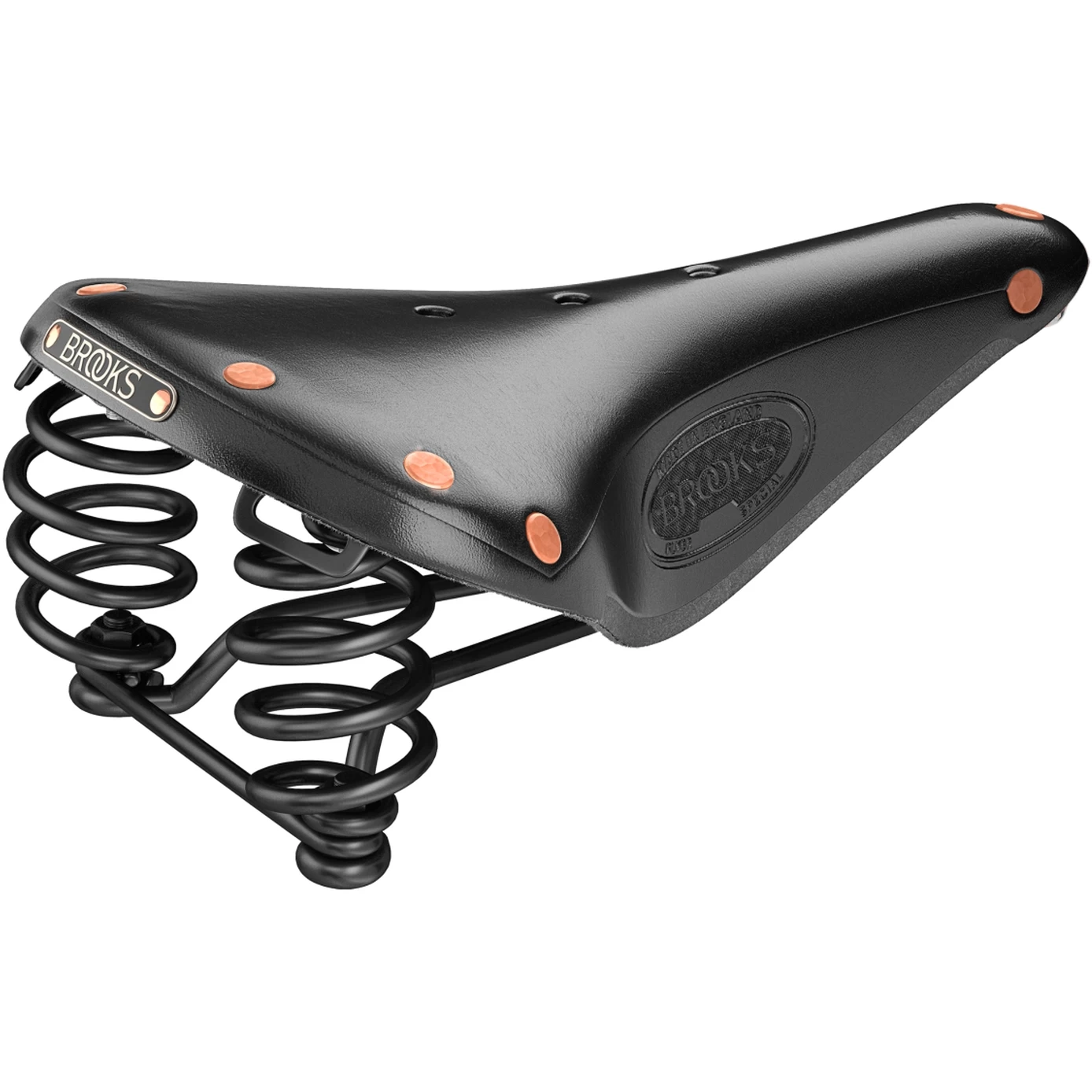 BROOKS ENGLAND Brooks Flyer Special Bend Leather Saddle - Black - Image 2