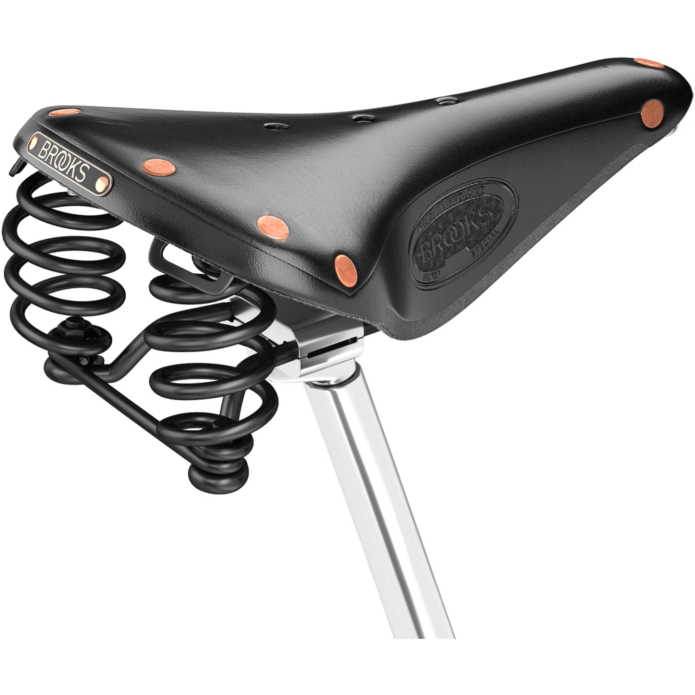 BROOKS ENGLAND Brooks Flyer Special Bend Leather Saddle - Black - Image 7