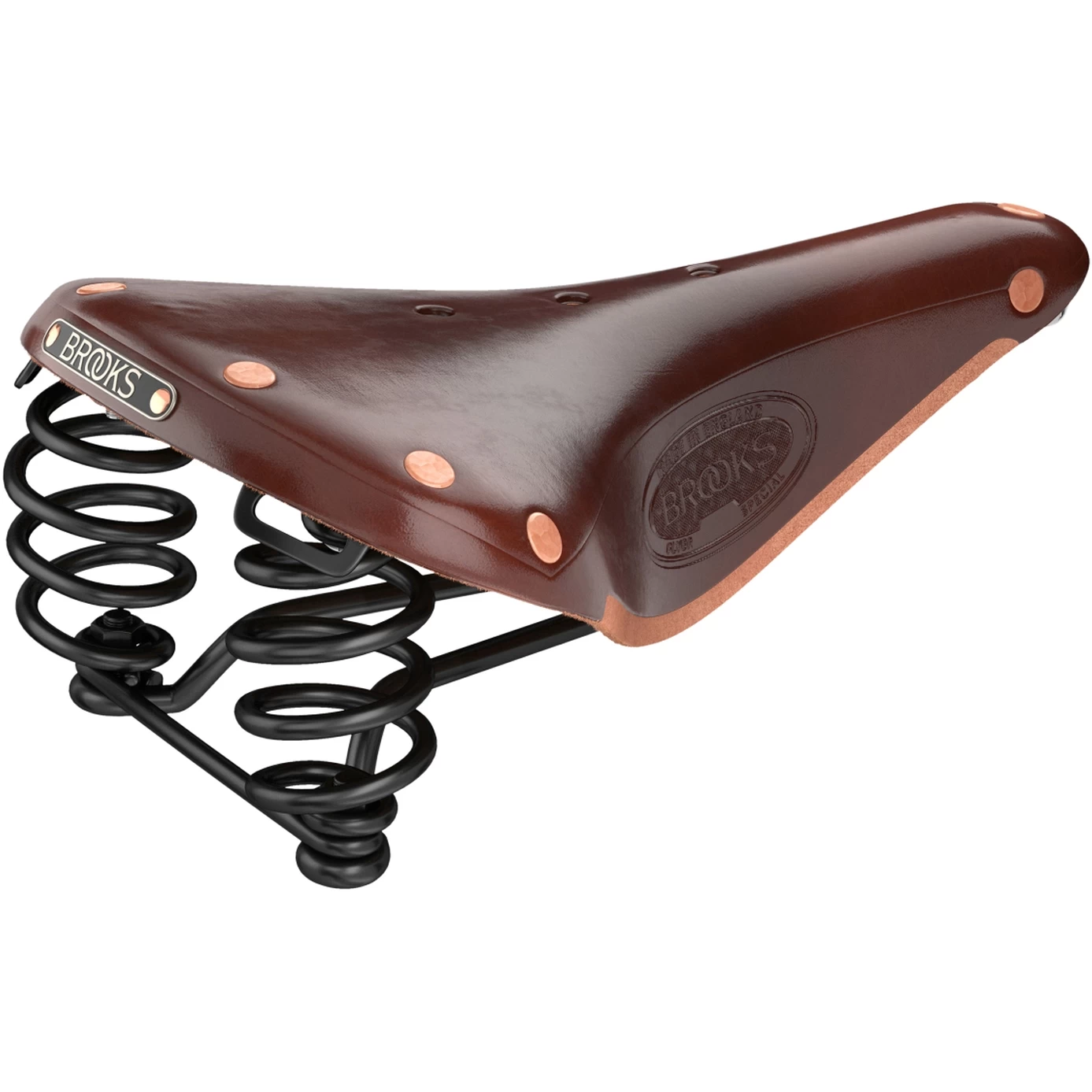 BROOKS ENGLAND Brooks Flyer Special Bend Leather Saddle - Brown