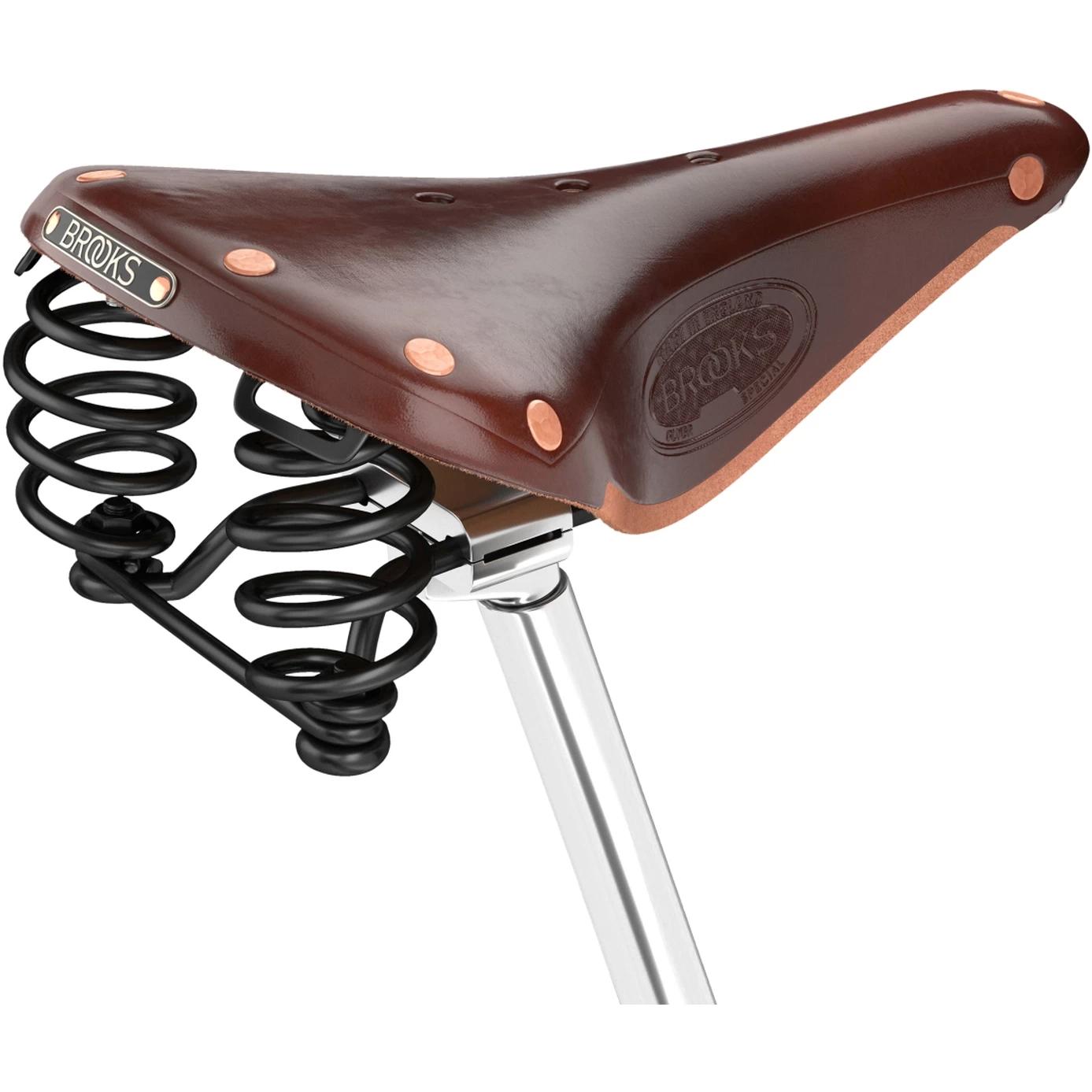 BROOKS ENGLAND Brooks Flyer Special Bend Leather Saddle - Brown - Image 7